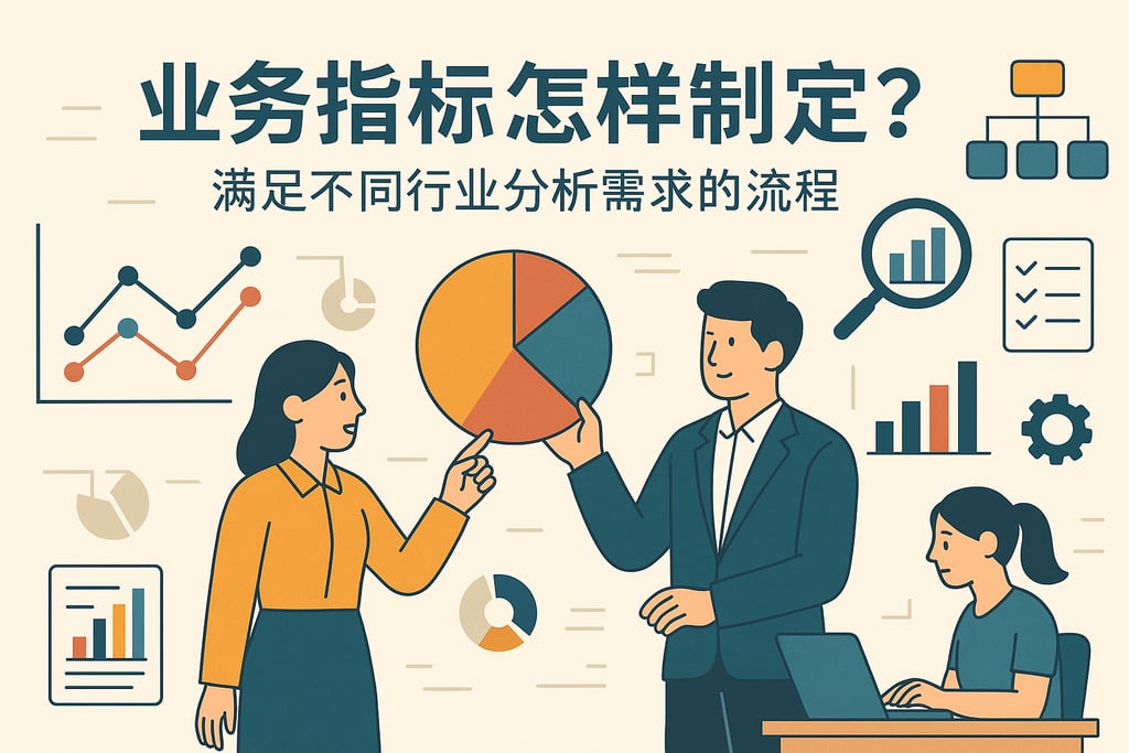 业务指标怎样制定？满足不同行业分析需求的流程