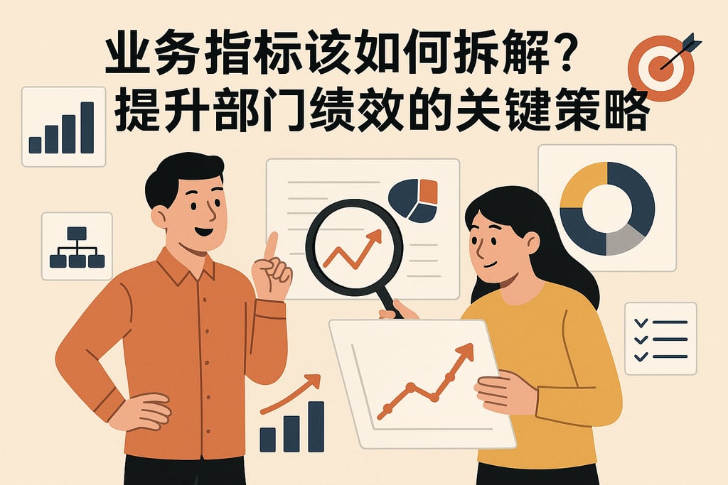 业务指标该如何拆解？提升部门绩效的关键策略