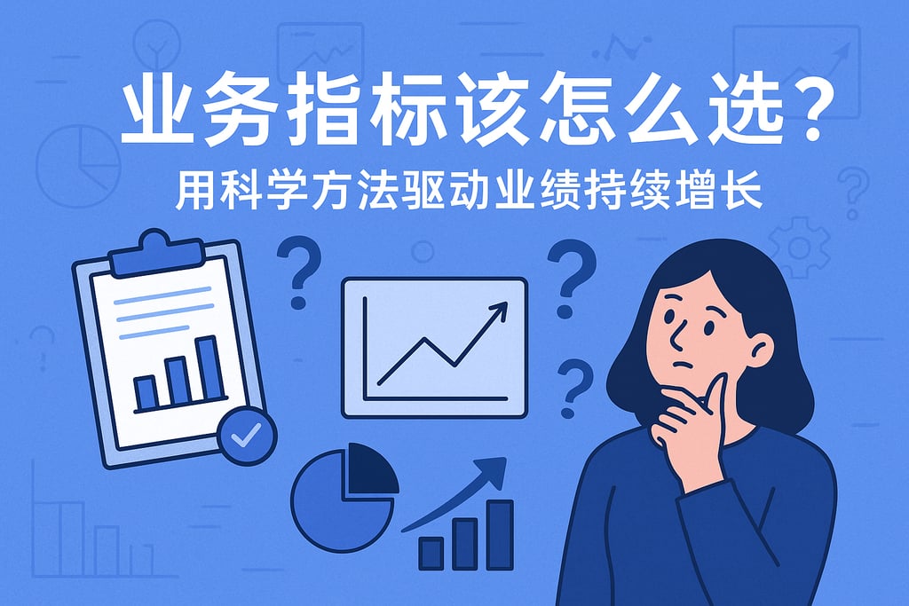 业务指标该怎么选？用科学方法驱动业绩持续增长