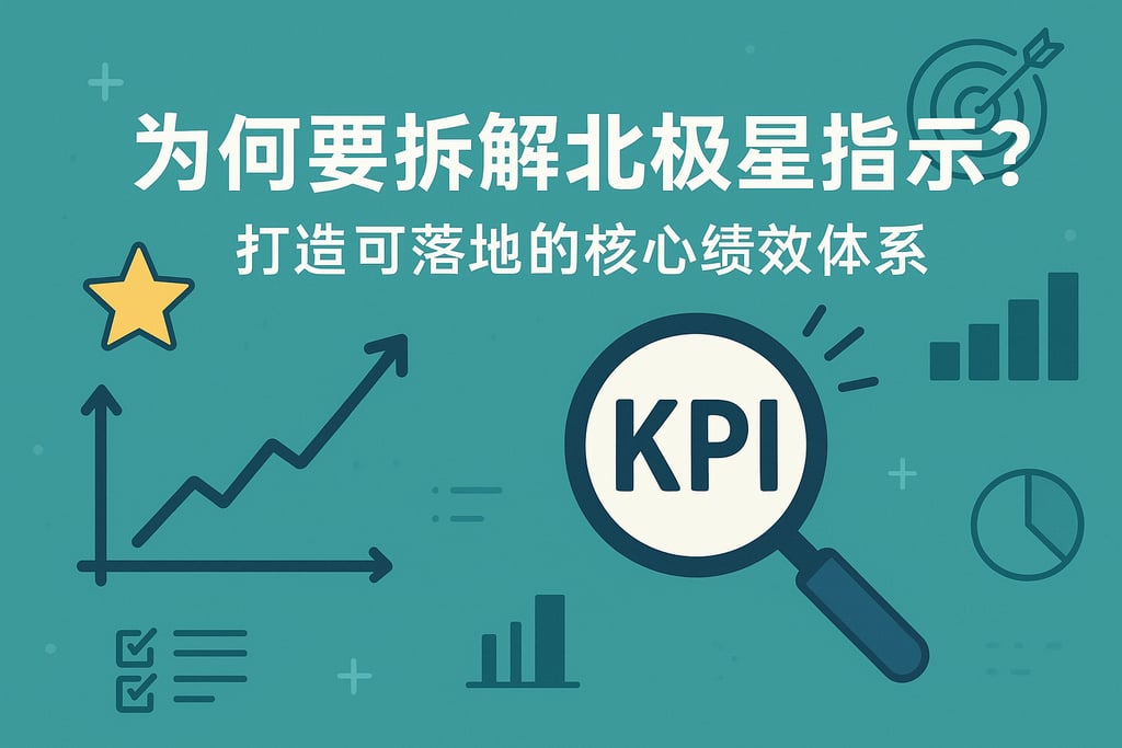 为何要拆解北极星指标？打造可落地的核心绩效体系