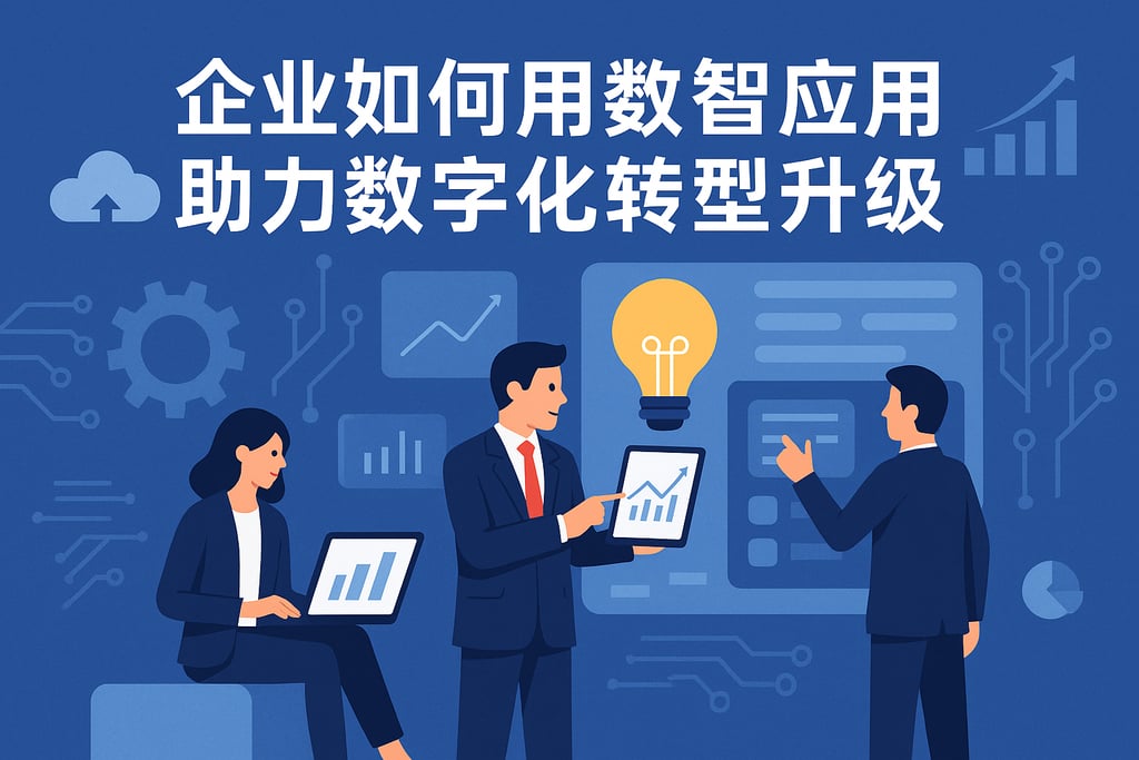企业如何用数智应用？助力数字化转型升级