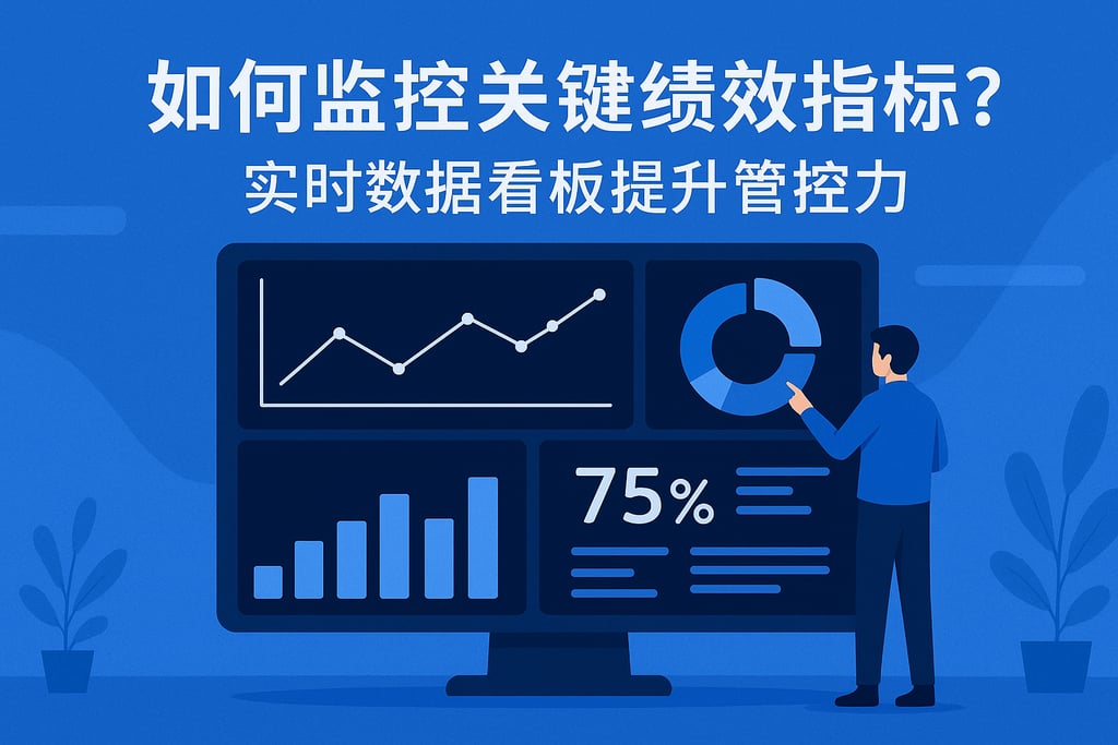 关键绩效指标如何监控？实时数据看板提升管控力