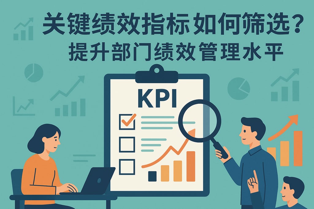 关键绩效指标如何筛选？提升部门绩效管理水平