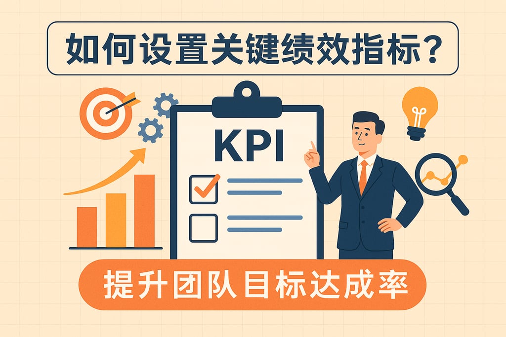 关键绩效指标如何设置？提升团队目标达成率