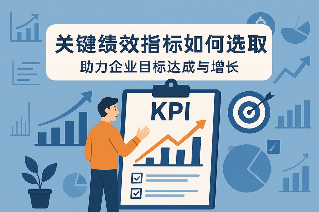 关键绩效指标如何选取？助力企业目标达成与增长