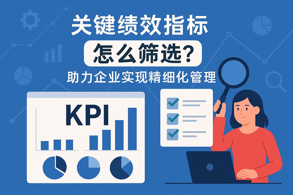 关键绩效指标怎么筛选？助力企业实现精细化管理