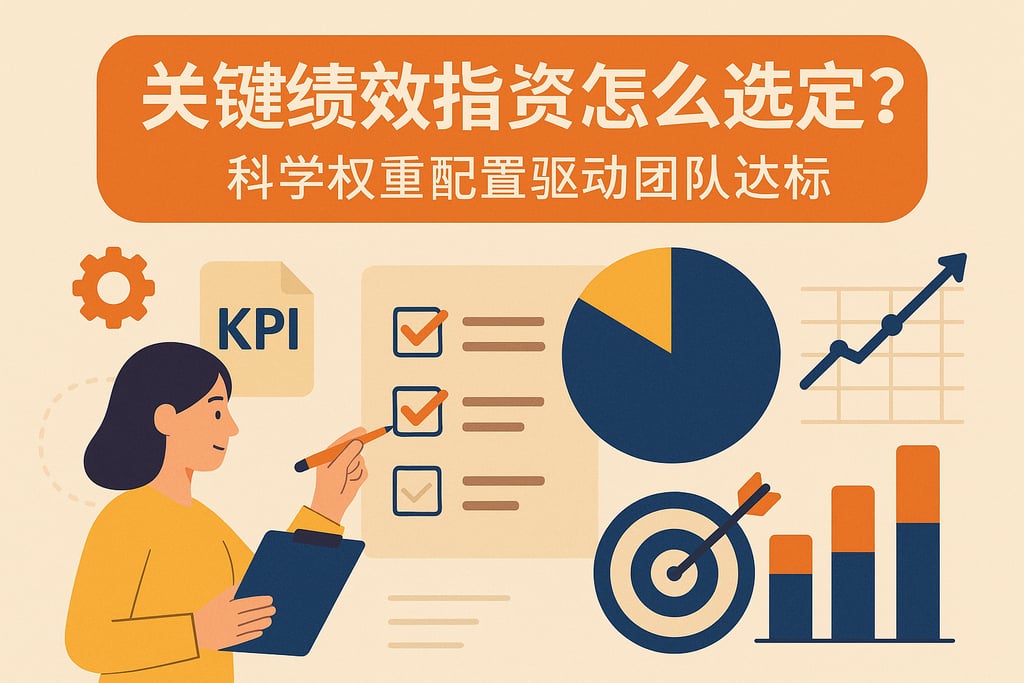 关键绩效指标怎么选定？科学权重配置驱动团队达标