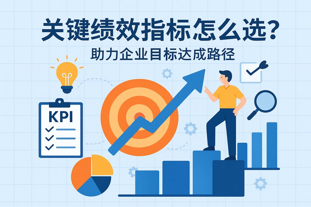 关键绩效指标怎么选？助力企业目标达成路径