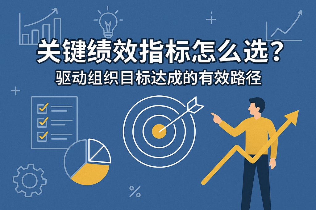 关键绩效指标怎么选？驱动组织目标达成的有效路径