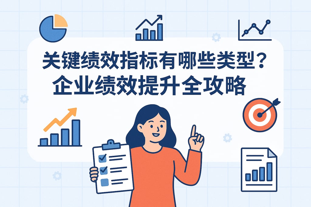 关键绩效指标有哪些类型？企业绩效提升全攻略