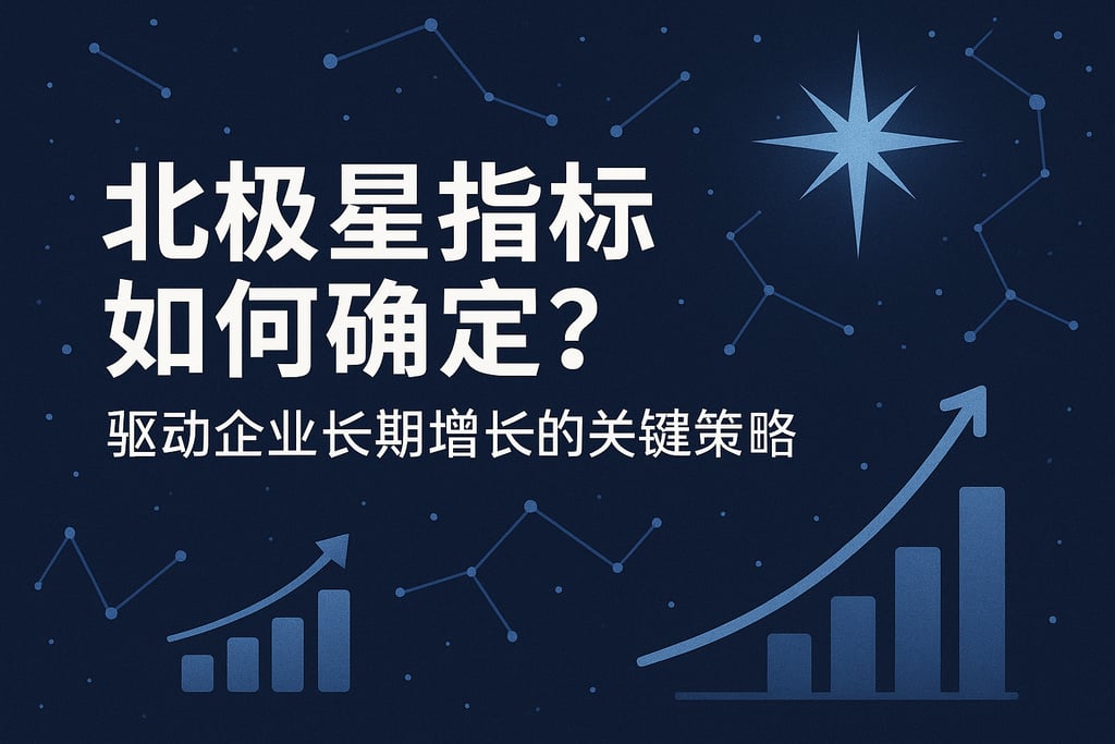 北极星指标如何确定？驱动企业长期增长的关键策略