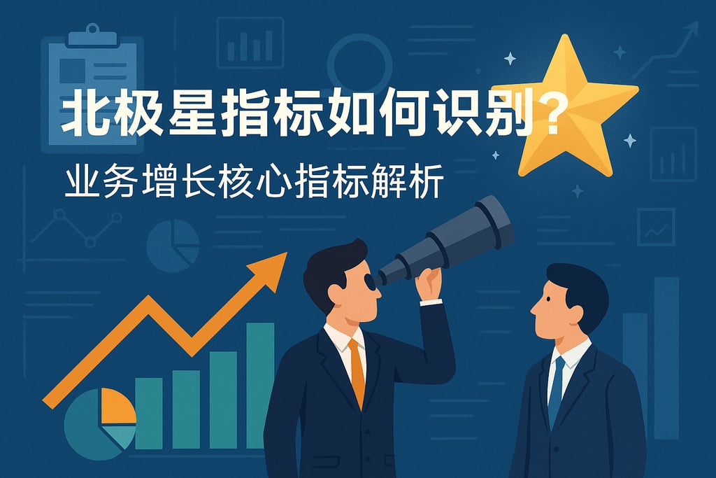 北极星指标如何识别？业务增长核心指标解析