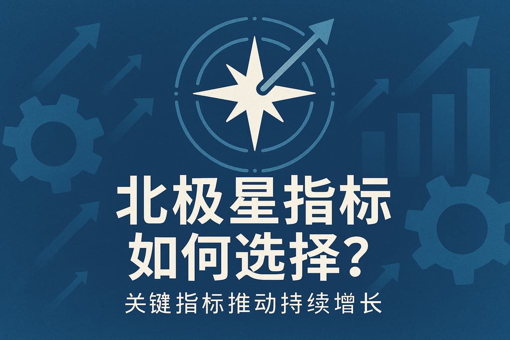 北极星指标如何选择？关键指标推动持续增长