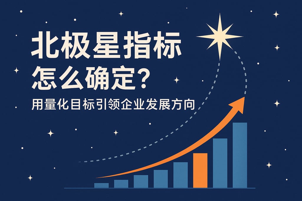 北极星指标怎么确定？用量化目标引领企业发展方向