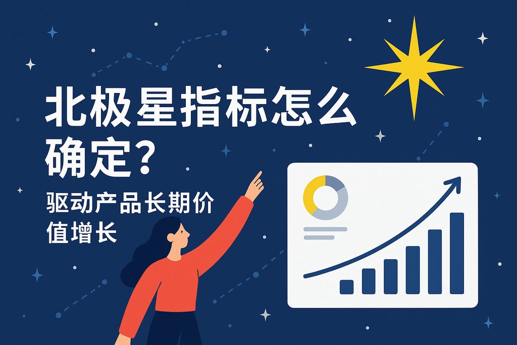 北极星指标怎么确定？驱动产品长期价值增长