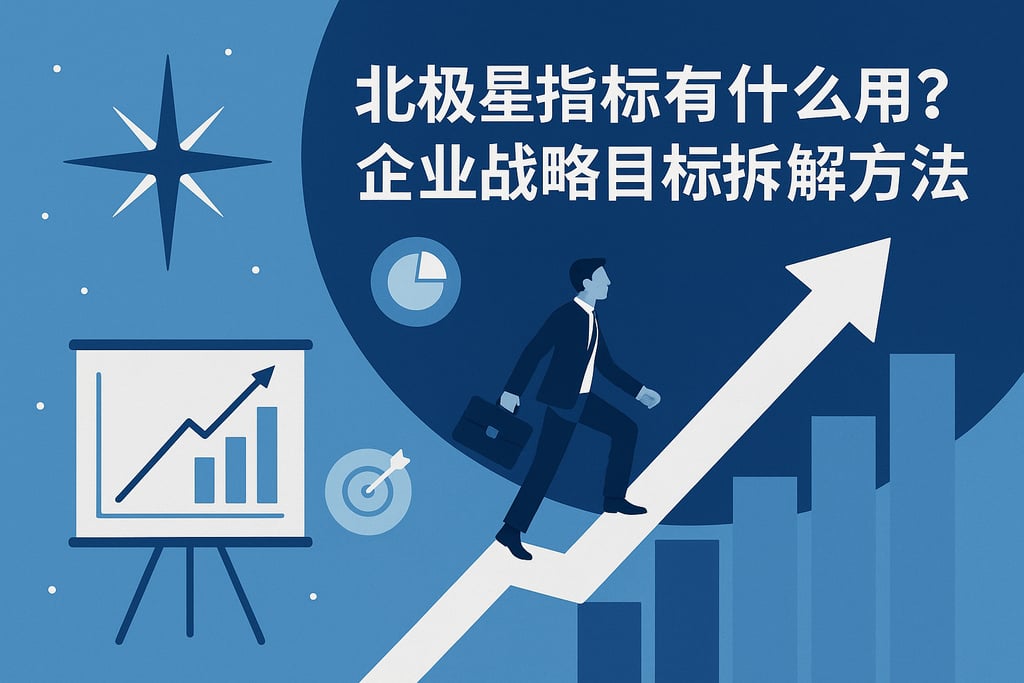 北极星指标有什么用？企业战略目标拆解方法