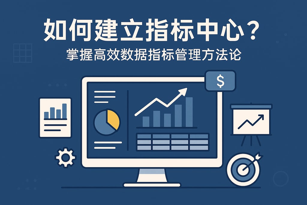 如何建立指标中心？掌握高效数据指标管理方法论
