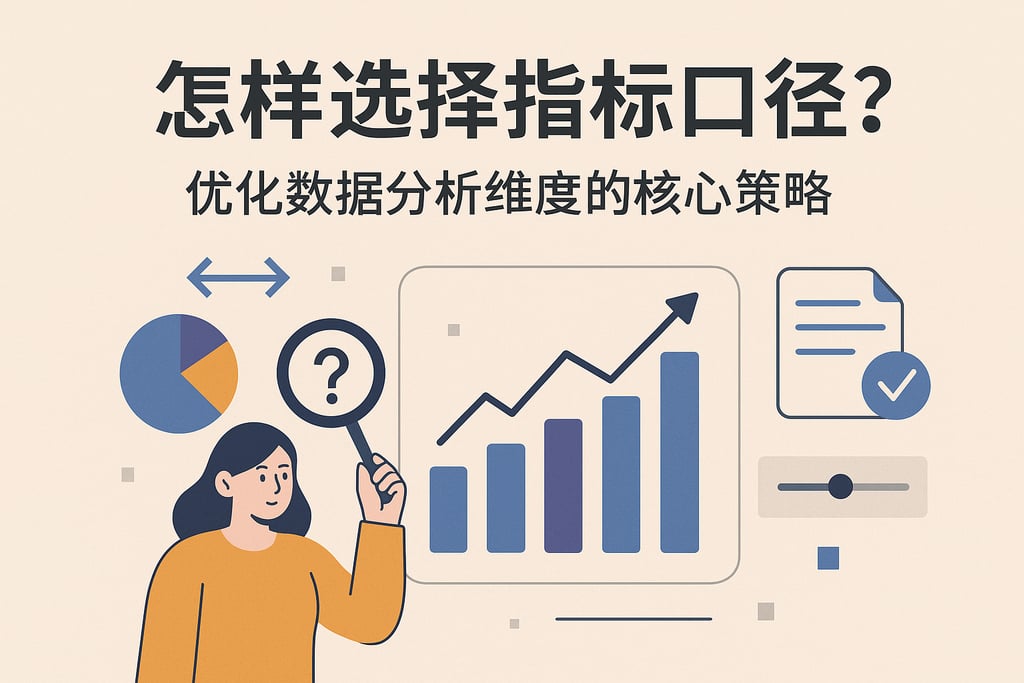 怎样选择指标口径？优化数据分析维度的核心策略