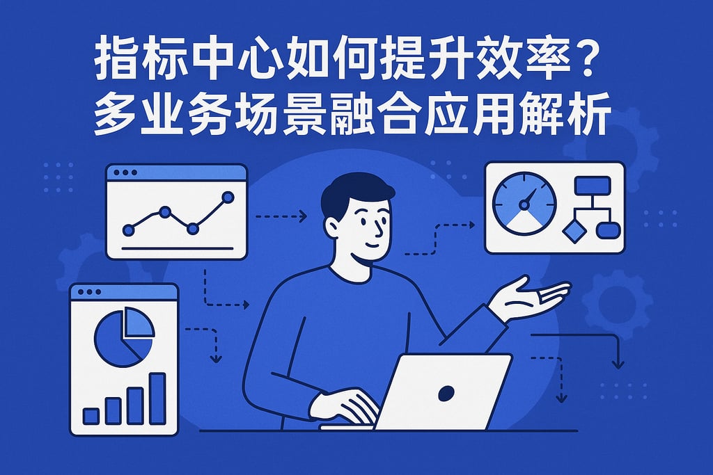 指标中心如何提升效率？多业务场景融合应用解析