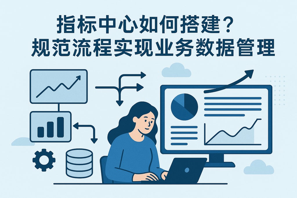 指标中心如何搭建？规范流程实现业务数据管理