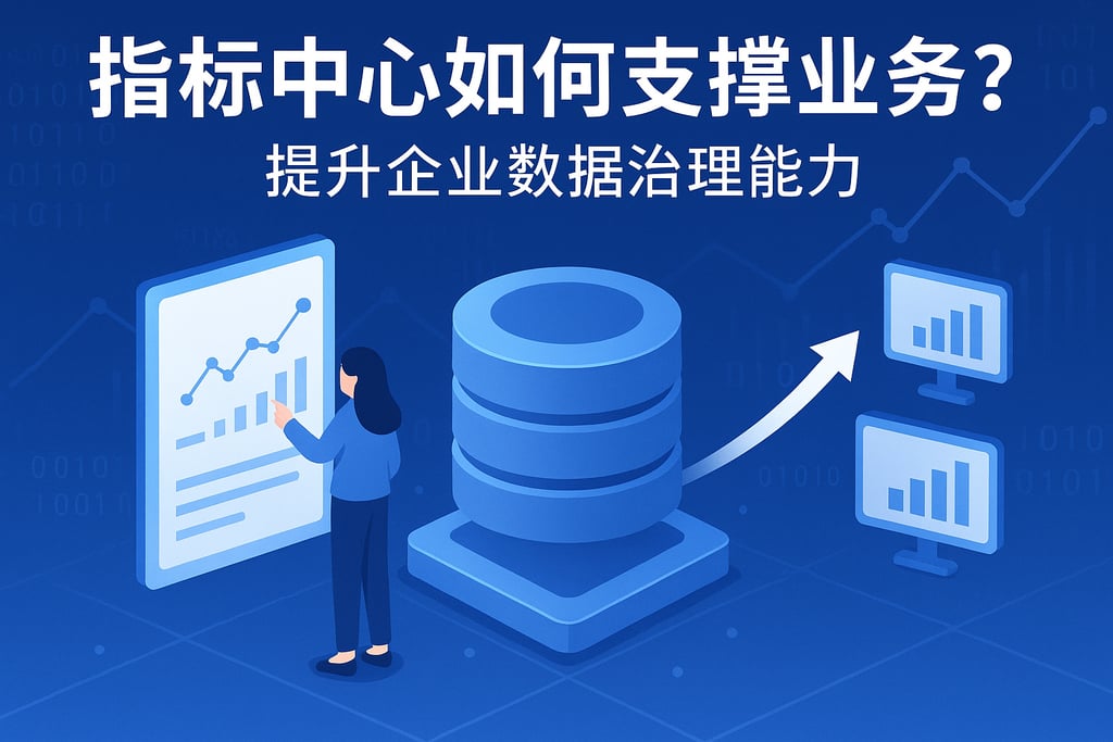 指标中心如何支撑业务？提升企业数据治理能力