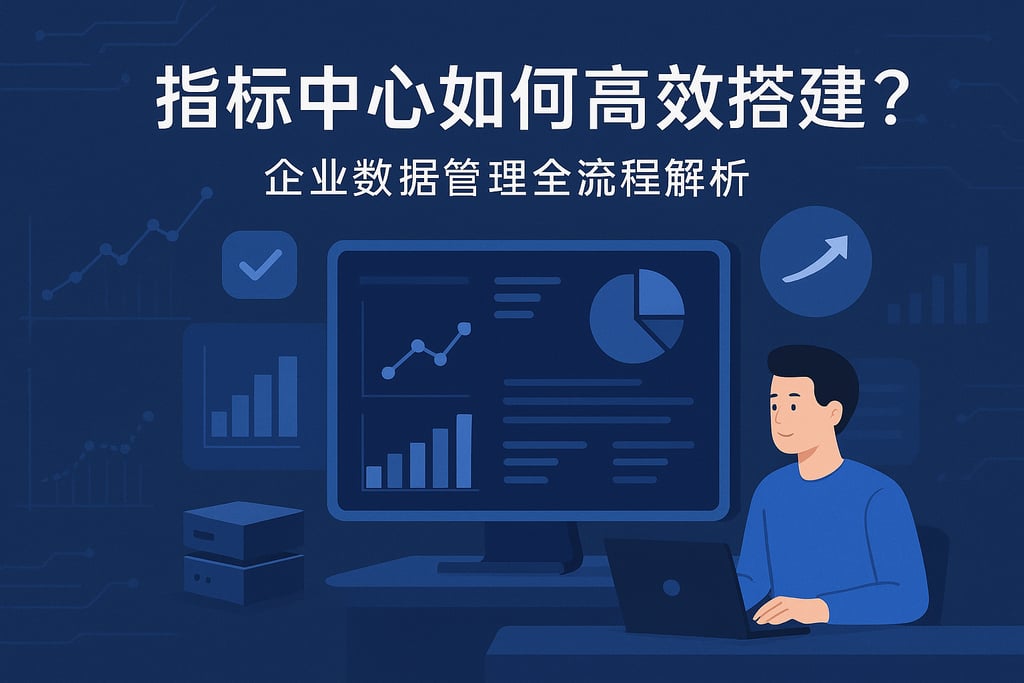 指标中心如何高效搭建？企业数据管理全流程解析