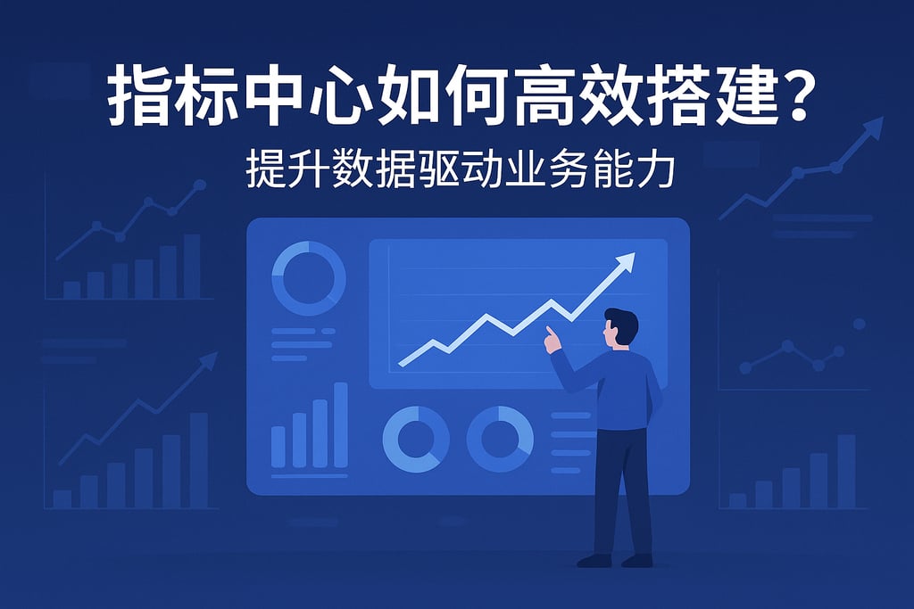 指标中心如何高效搭建？提升数据驱动业务能力
