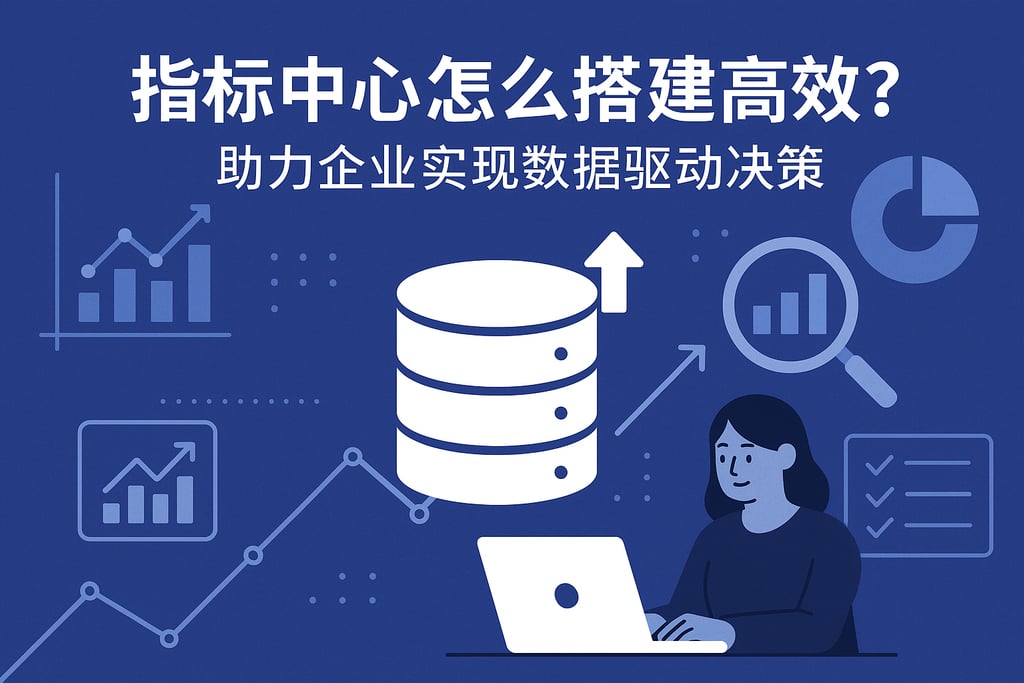 指标中心怎么搭建高效？助力企业实现数据驱动决策