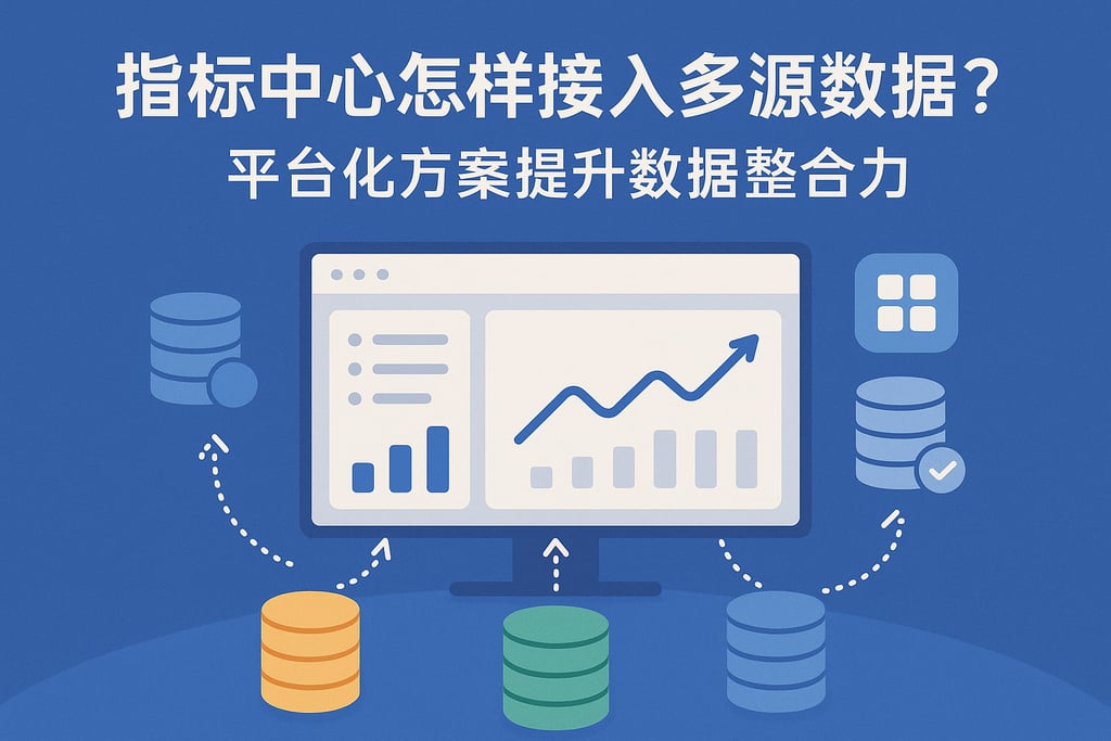 指标中心怎样接入多源数据？平台化方案提升数据整合力