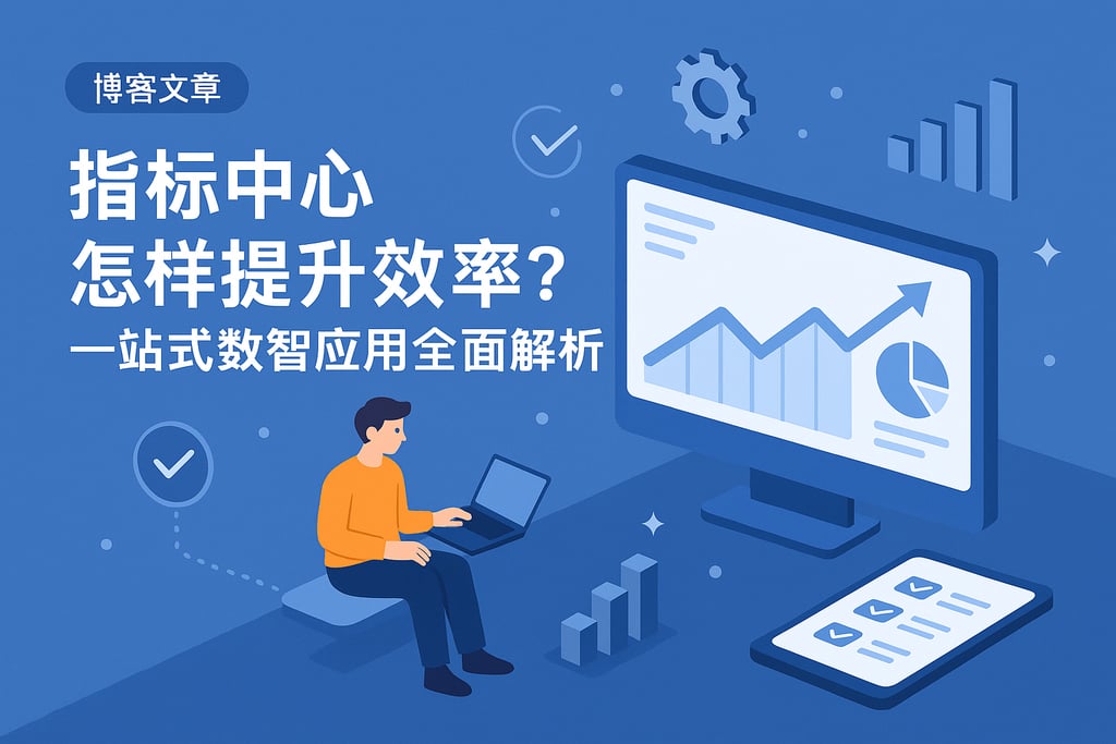 指标中心怎样提升效率？一站式数智应用全面解析
