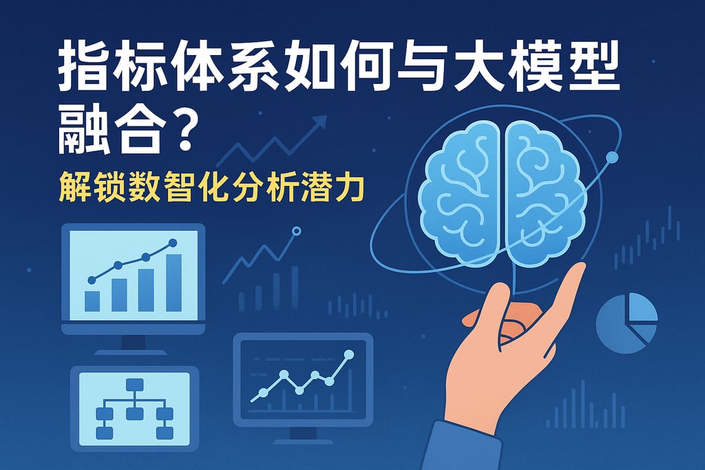 指标体系如何与大模型融合？解锁数智化分析潜力