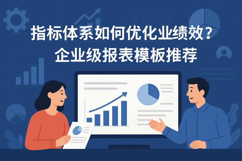 指标体系如何优化业务绩效？企业级报表模板推荐