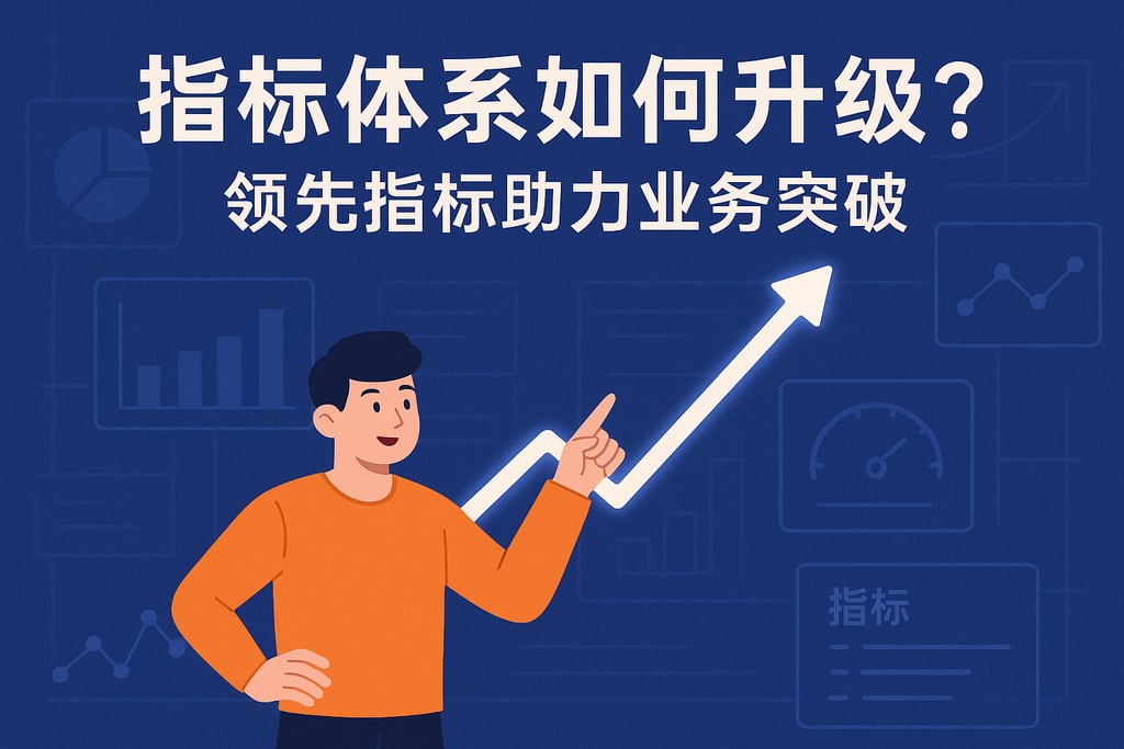 指标体系如何升级？领先指标助力业务突破