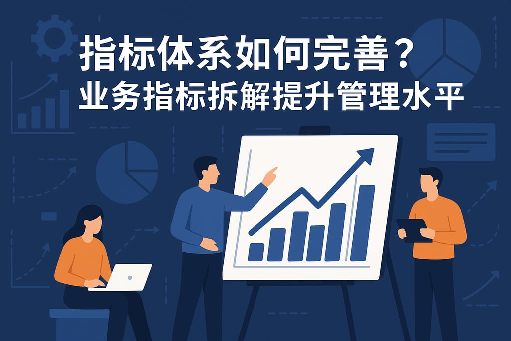 指标体系如何完善？业务指标拆解提升管理水平