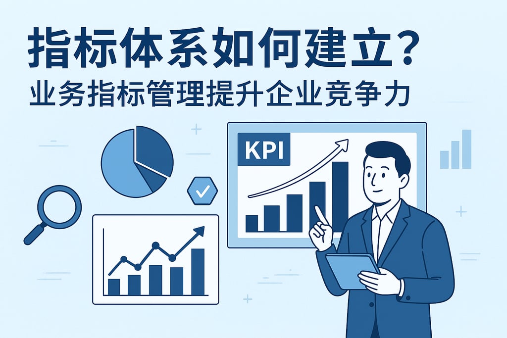 指标体系如何建立？业务指标管理提升企业竞争力