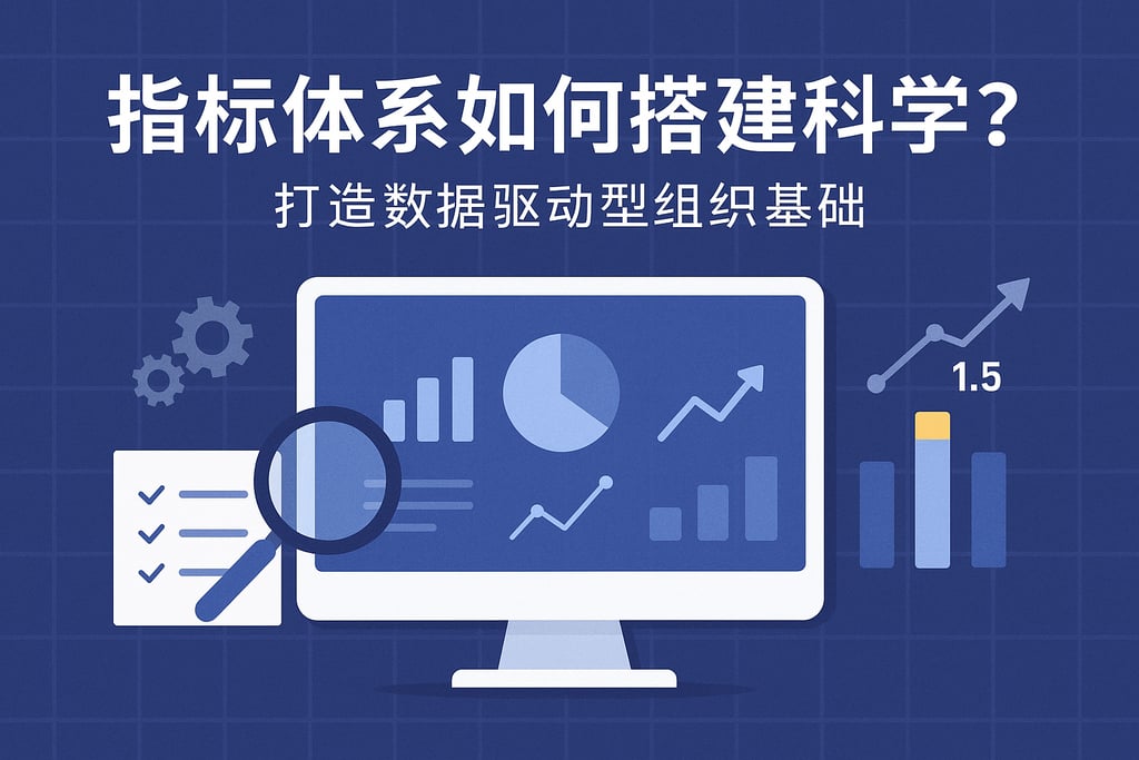 指标体系如何搭建科学？打造数据驱动型组织基础