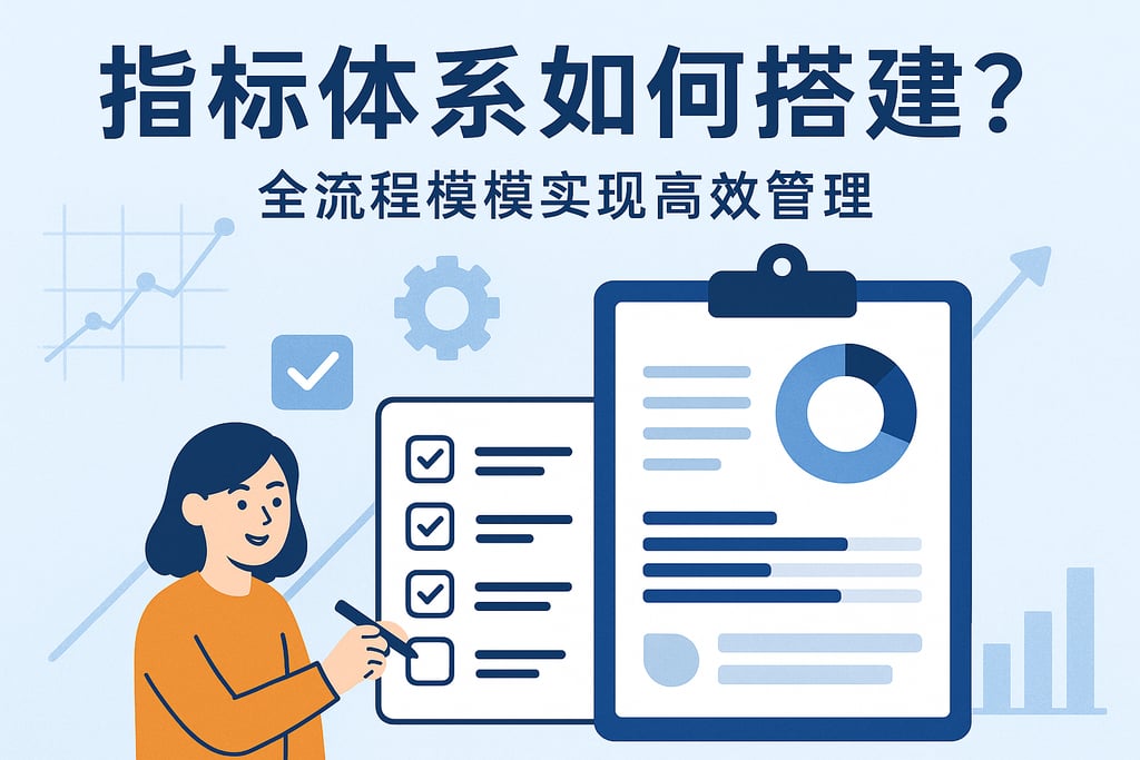指标体系如何搭建？全流程模板实现高效管理