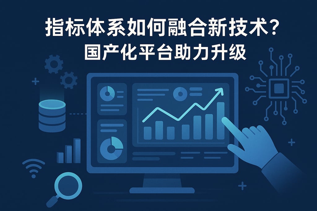 指标体系如何融合新技术？国产化平台助力升级