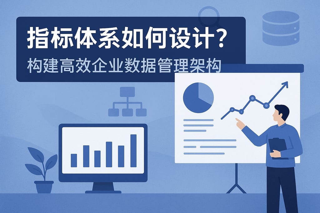 指标体系如何设计？构建高效企业数据管理架构