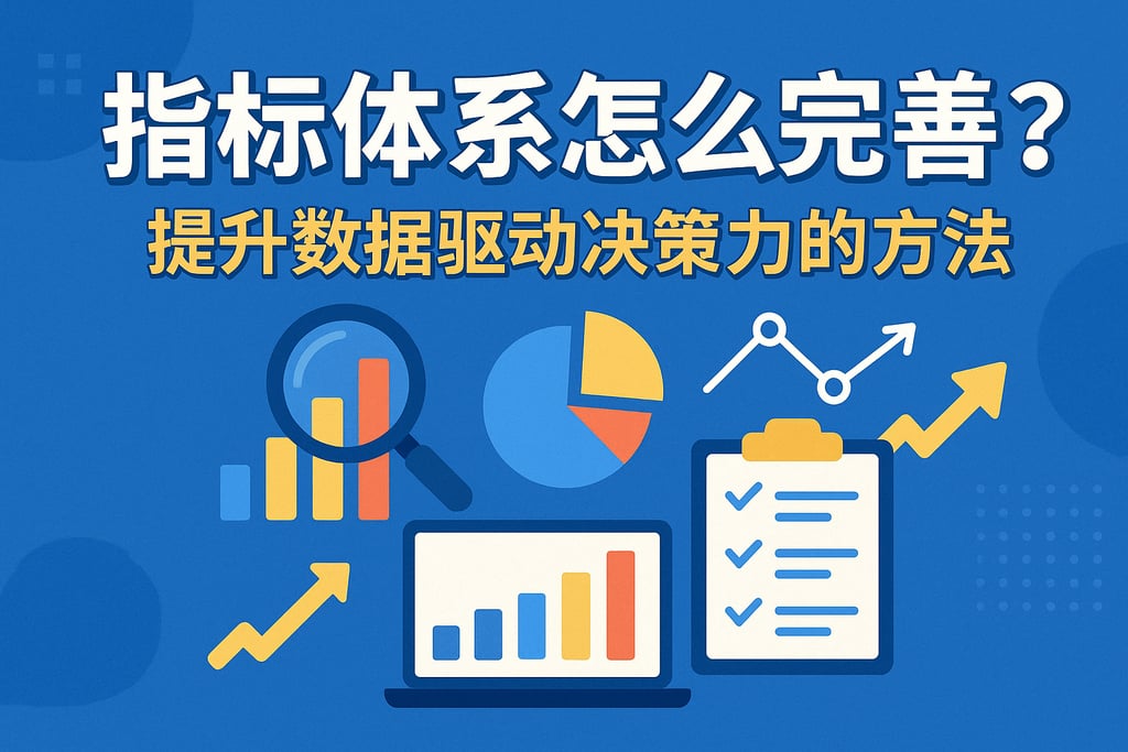 指标体系怎么完善？提升数据驱动决策力的方法