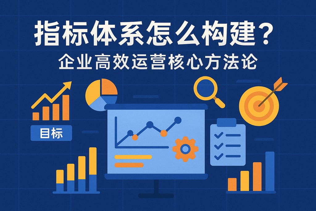 指标体系怎么构建？企业高效运营核心方法论