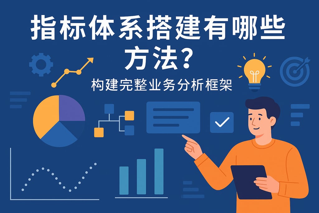 指标体系搭建有哪些方法？构建完整业务分析框架