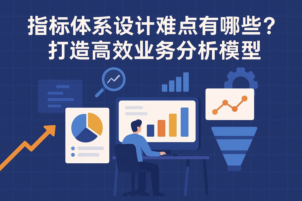 指标体系设计难点有哪些？打造高效业务分析模型