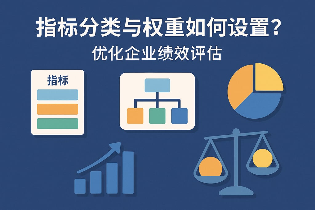 指标分类与权重如何设置？优化企业绩效评估