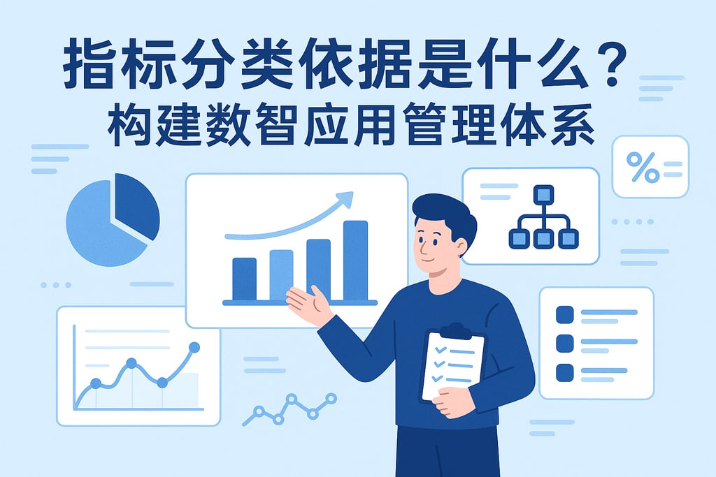 指标分类依据是什么？构建数智应用管理体系