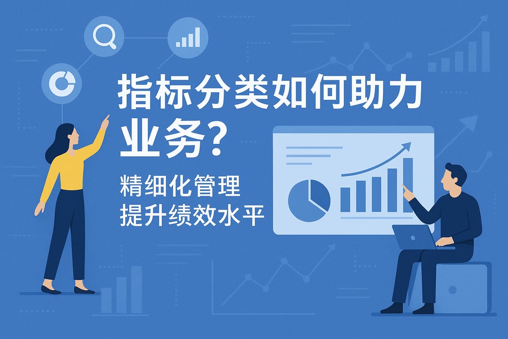 指标分类如何助力业务？精细化管理提升绩效水平