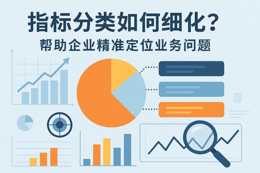 指标分类如何细化？帮助企业精准定位业务问题