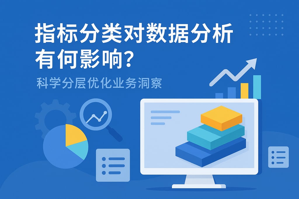 指标分类对数据分析有何影响？科学分层优化业务洞察