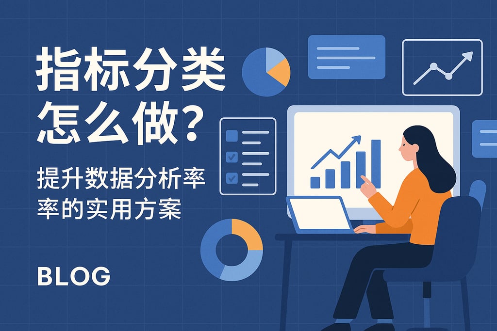 指标分类怎么做？提升数据分析效率的实用方案