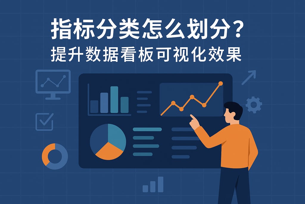 指标分类怎么划分？提升数据看板可视化效果方案